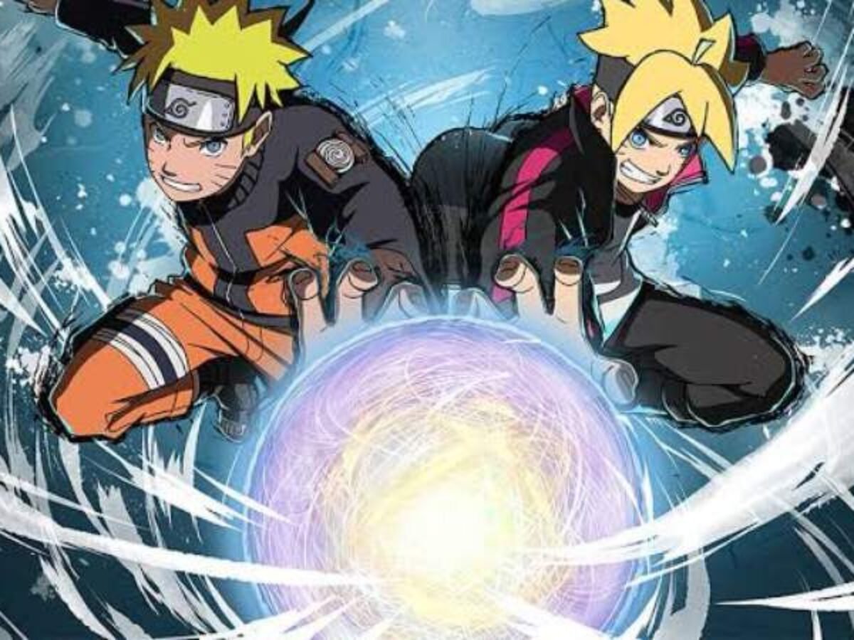 Boruto e a Família Legal para colorir