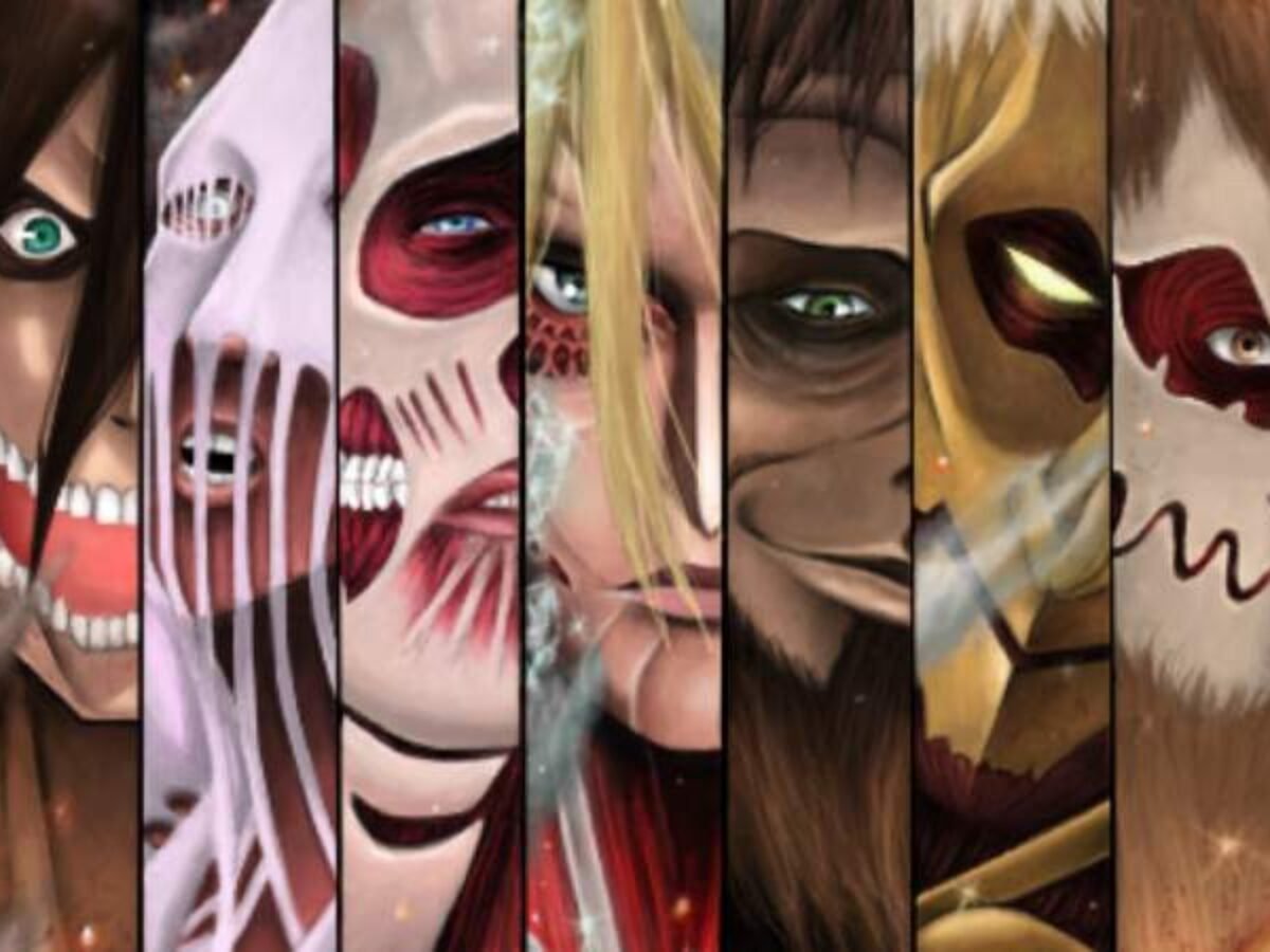 9 TITÃS PODERES E HABILIDADES (Shingeki No Kyojin - Attack On