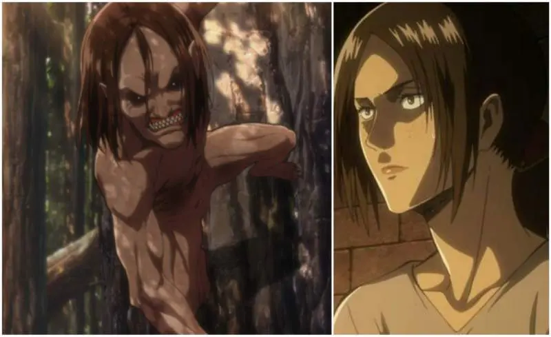 Por que o titã da Ymir não mudou sua forma após comer o titã mandíbula? -  Queen Animes