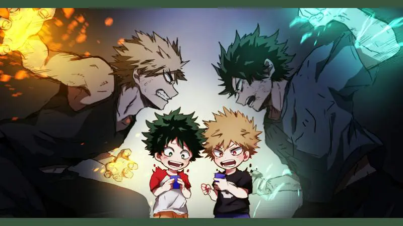 O Bakugou de My Hero Academia sempre tem essa sua atitude ou ele muda mais  tarde? Essas características não são mais adequadas para um vilão? - Quora